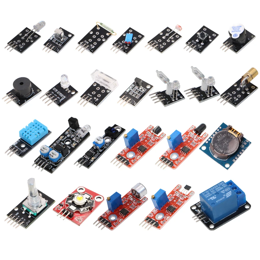 WeiKedz24 in 1 Sensors Modules Starter Kit | Электроника