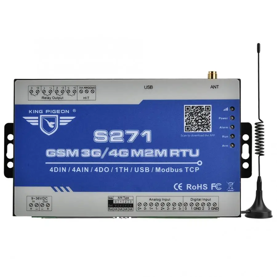 Сигнализация s охранная домашняя сигнализация комплекты GSM беспроводной дистанционный детектор Температура Влажность SMS сигнализация в режиме реального времени Обнаружение