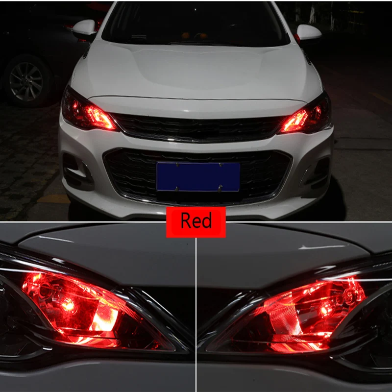 Синий красный белый зеленый оранжевый Новинка T10 T15 широкополосная контурная