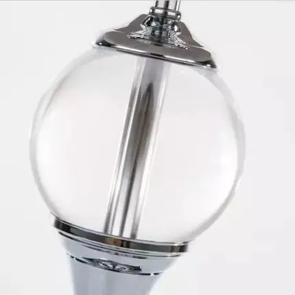

Europe Fashionable Creative Table Lamps Clear Crystal Stainless Steel Table Lamps Hotel Club Bedroom Bedside Study Table Lamps