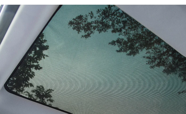 for Tesla Model 3/Model X/ModelS Skylight Screen Shade Accessories Mesh Car Front Rear Sunroof Sunshade curtain Blind | Автомобили и