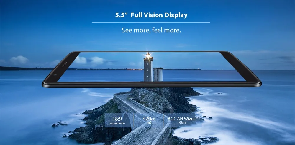 2018 Blackview A20 5 &quot18:9 дисплей 3G смартфон Android Go 5MP двойная настоящая камера 3000 мАч MT6580M 1