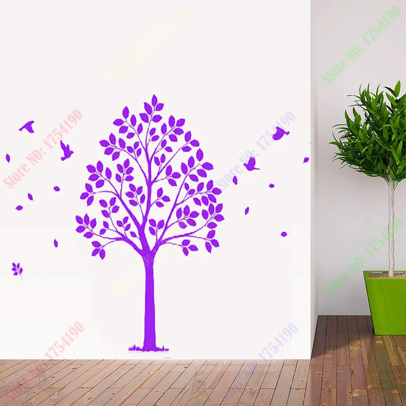 Large Tree Wall Sticker Family Tree Wall Decal DIY Removable Wall Decoration Vinyl Tree Wallpaper