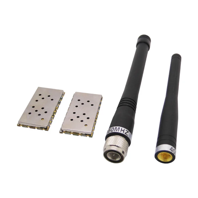 2 шт SA818 V + антенна | 134 ~ 174MHz VHF встроенный модуль Walkie Talkie 500mW 1W 3 5 км до в открытой