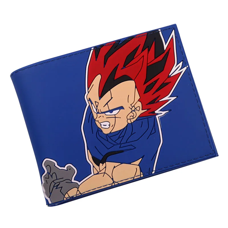 Dragon Ball Z Супер Саян Гоку двойные бумажник с держателем для карт Аниме Манга
