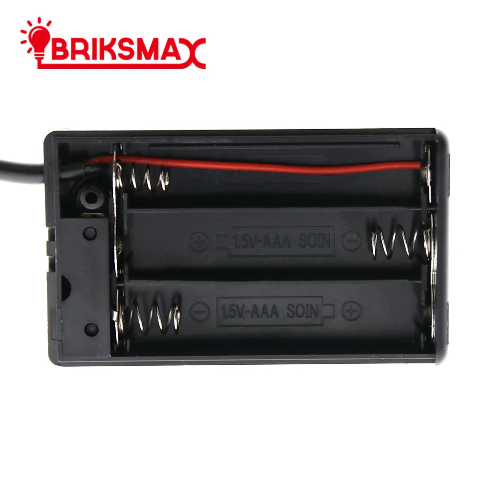 Батарейный отсек BRIKSMAX и семипортовый концентратор маленький высококачественный