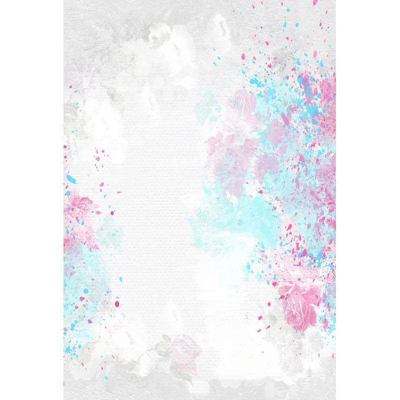 

5X7FT Vinyl Photography Backgrounds Customized Valentine's day and Wedding Party Photography Backgrounds Flower backdrop F-3141