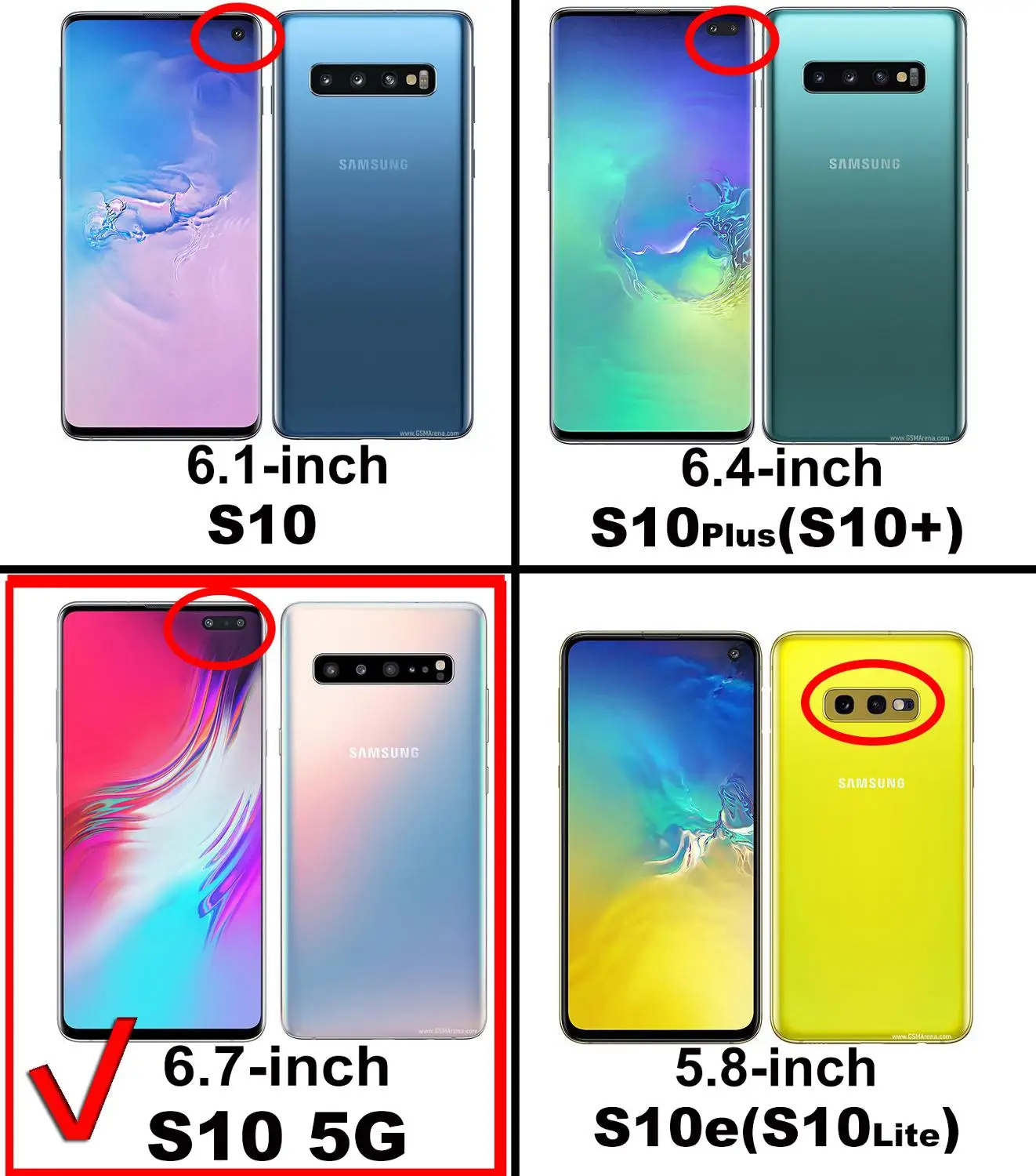 Роскошный чехол для телефона Samsung Galaxy S10 5G (6 7 дюйма) 2019 PC зеркальный флип Кожаные
