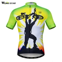weimostar pro mountain bike clothing summer short sleeve cycling jersey men breathable bicycle jerey shirt wicking cycling wear