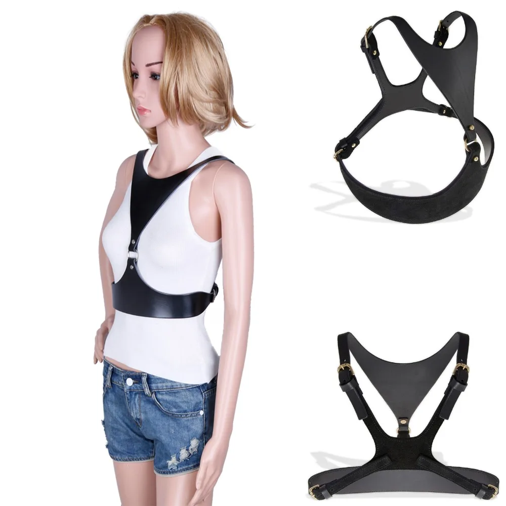Ремешок из натуральной кожи для бара ночного клуба подиума сцены|body leather harness|body