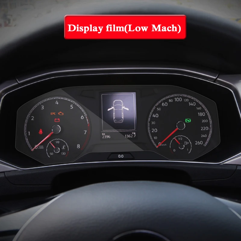 Стальная стеклянная пленка для экрана навигации GPS Volkswagen T ROC 2017 настоящее