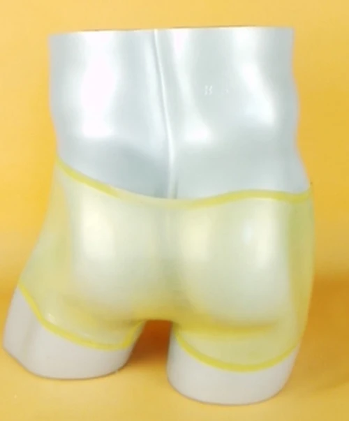 Нижнее белье для мужчин прозрачные резиновые трусы боксеры большого