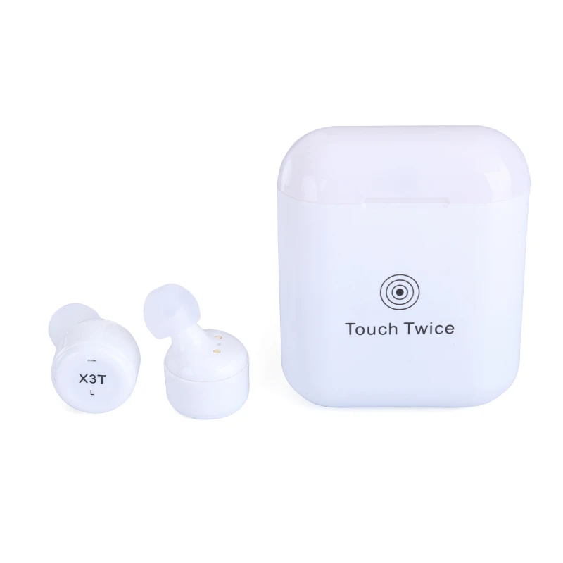 2018 TWS X3T беспроводные наушники Bluetooth 4 2 гарнитура wtih зарядное устройство коробка