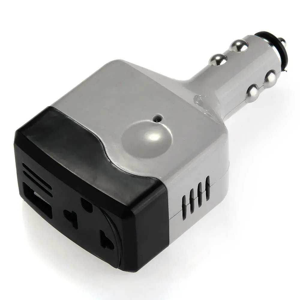 CARCHET DC 12 В 24 к AC 220 авто Инвертор прикуривателя конвертер адаптер с USB подключите