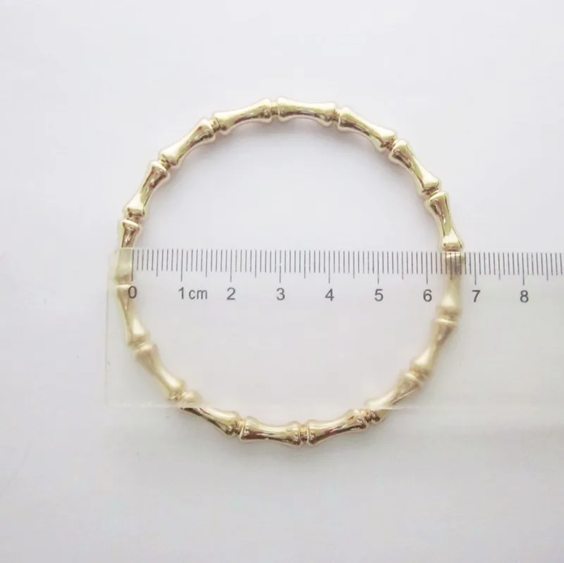 Модные ювелирные аксессуары металлический бамбуковый браслет|bamboo bangle|bangles