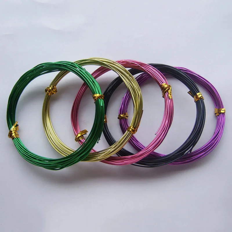 Анадизированная алюминиевая проволока Мягкая универсальная окрашенная