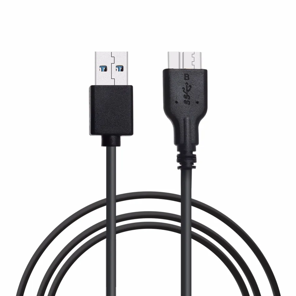 Micro USB 3 0 кабель KUYiA A к B супер скорость синхронизации данных Шнур для Toshiba Canvio WD