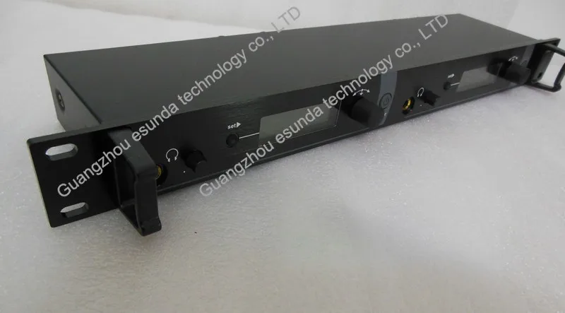 구매 무선 인이어 모니터 시스템 트윈 송신기, 6 팩 수신기 + 무대 용 전문 무선 귀 모니터링 SR 2050 IEM