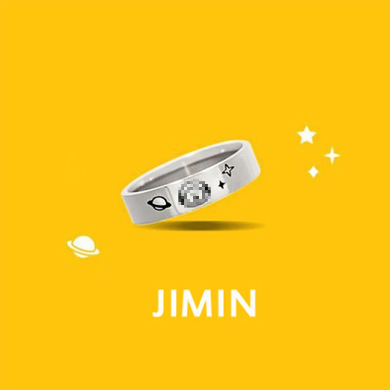 Kpop Корейская звезда Мода RM JIMIN JIn JUNGKOOK SUGA модное кольцо| |