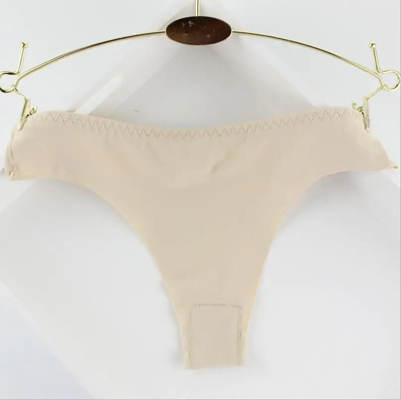Julexy комплект из 3 предметов бренд Бесшовные женские стринги и G Strings Твердые пикантные женские трусики 9 цветов тонкий для женщин трусики для нижнее