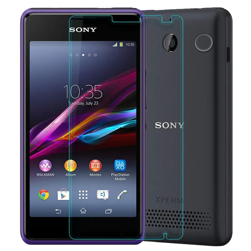 2 шт. для Sony Xperia E1 закаленное стекло Защита экрана 5 9h защитная пленка на D2004 D2005 D2104