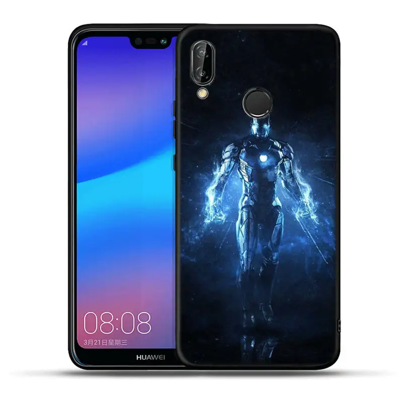 Чехол для huawei mate 20 10 P30 P20 P10 P9 P8 Lite Pro P Smart чехол Черная пантера Marvel Deadpool Thanos