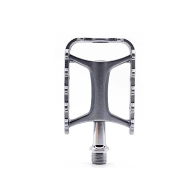 gray Wellgo Vig M111 подшипник из алюминиевого сплава может быть оснащен светоотражающим листом небольшой и легкий дорожный для складной велосипедной педали - Цвет: gray