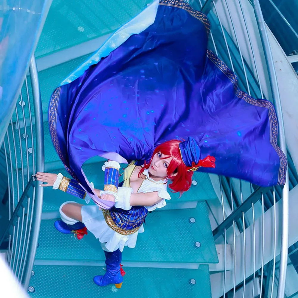 Японский аниме love live карнавальный костюм Nozomi LoveLive косплей созвездие пробуждение