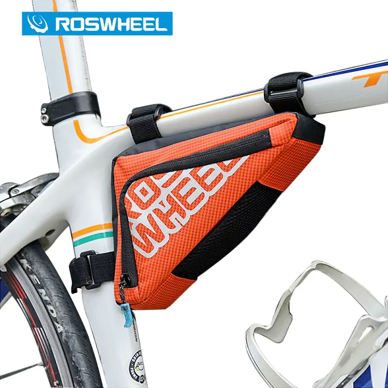 Новинка ROSWHEEL велосипедная Рама треугольная сумка для хранения сумки Велоспорт MTB