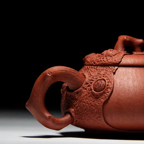 Чайный ковш Red Dragon Stone подлинный чайный горшок известный китайский чай Gongfu ручной