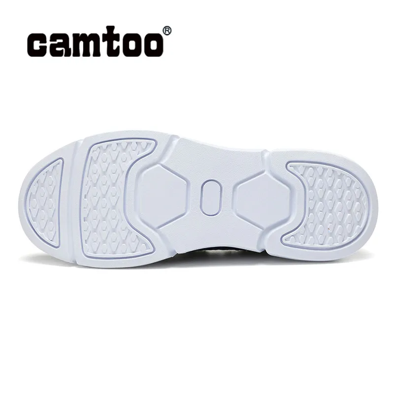 Женские плетеные босоножки CAMTOO модные повседневные туфли ручной работы на