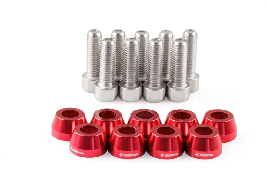 Ryanstar M8 x 1.25 4CYL заголовок коллектор болты + M6X20MM шайбами для Honda Acura RS EA007|header washers|honda