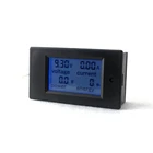 Цифровой вольтметр, амперметр постоянного тока 6,5  100 в 0  20A 4 в 1, измеритель напряжения и мощности, большой ЖК-экран