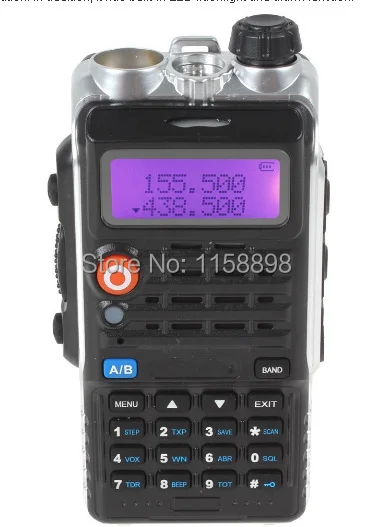 Бесплатная доставка DHL + 2 шт./лот Baofeng UV-B2 5 W UHF VHF двухполосный иди и болтай Walkie Talkie