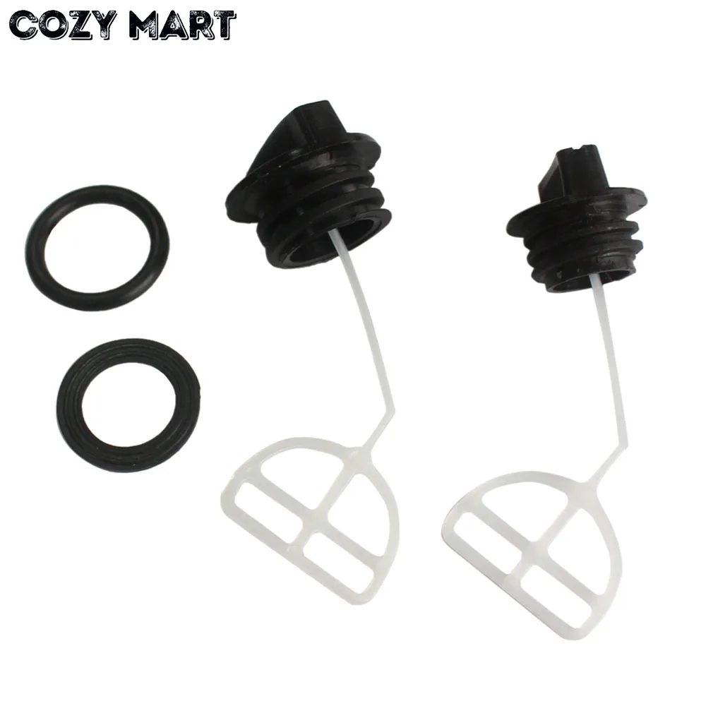 Plastic Fuel Cap and Oil for Chinese 45cc/52cc/4500/5200/5800 Chainsaw &amp Screw Tensioner Chain Adjuster Line Grommet | Инструменты