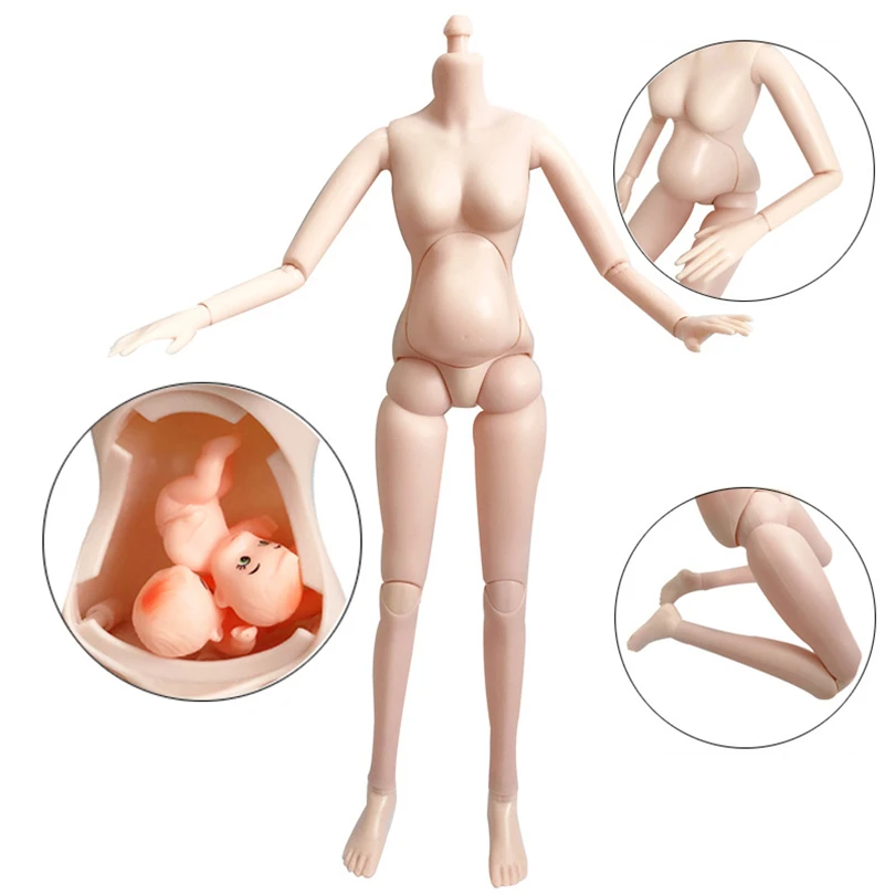 1/3 кукла для беременных Bjd с 2 мини-куклами для новорожденных 15 подвижных шарнирных Nake Nuded женская кукла для тела игрушка для девочек подарок
