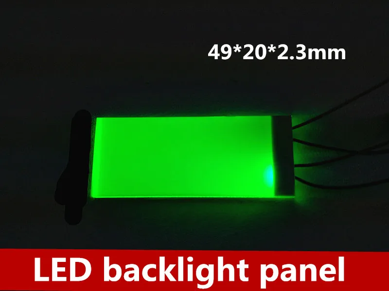

2PCS LED backlight panel 49*20*2.3mm Manufacturers specialize in customizing high-quality light guide panel display devices