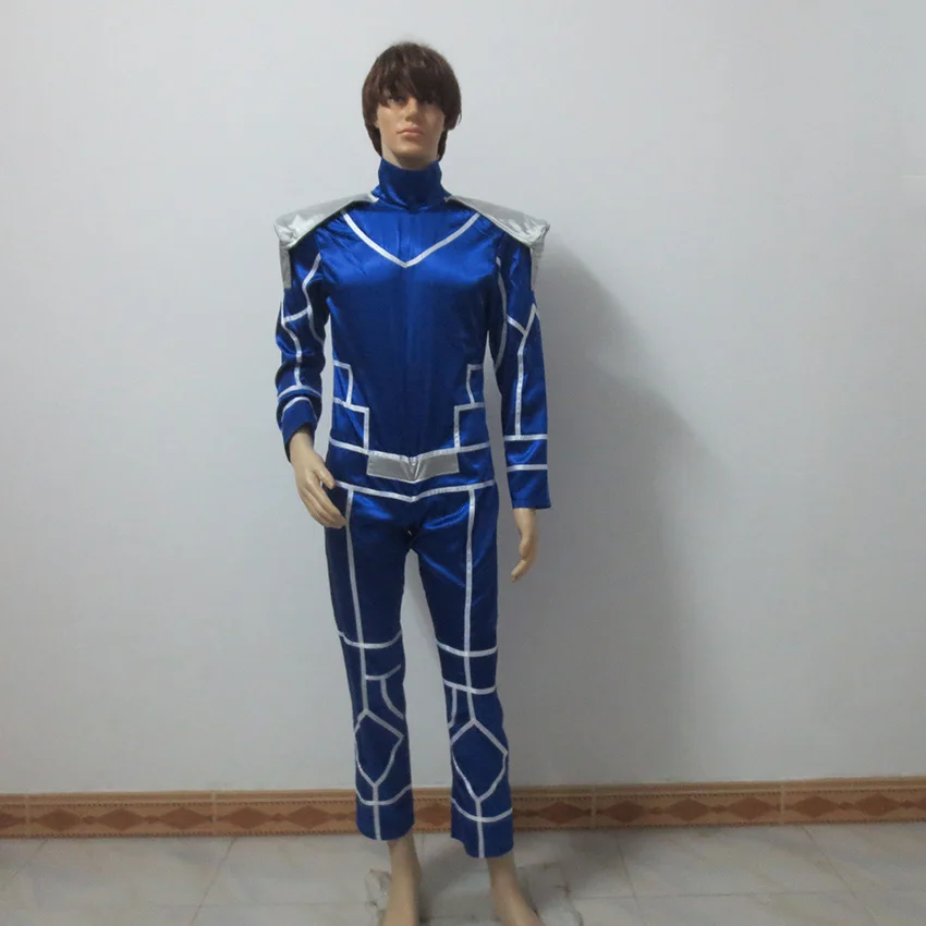Fate Stay Night Lancer Косплэй костюм Cu режиме прыгать индивидуального дизайна бесплатная