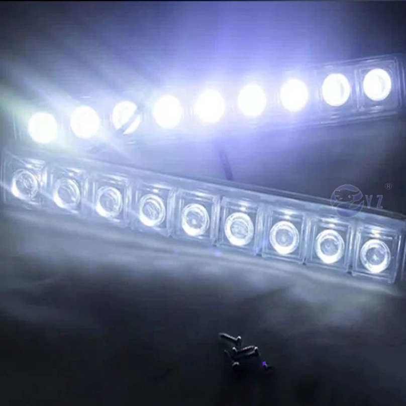 1 комплект DRL универсальный 9 Вт Светодиодный светильник дневного света