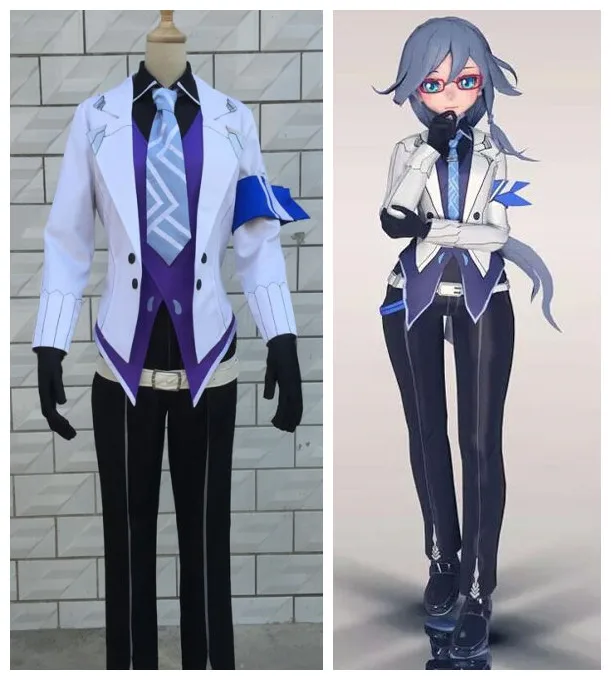 Аниме! Honkai Impact 3 версия 2 Fu Hua ночь новый скафандра Готическая Униформа Косплэй