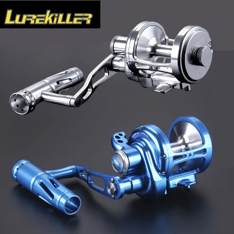 Бесплатная доставка! Катушка для джиггинга Lurekiller 16 Вт передняя катушка с левой и