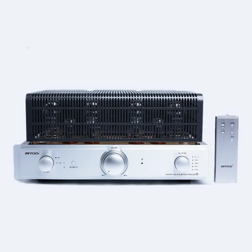 RFTLYS A5 KT88 * 4 вакуумный Интегрированный усилитель audiophile 2 режим прослушивания 6N8P