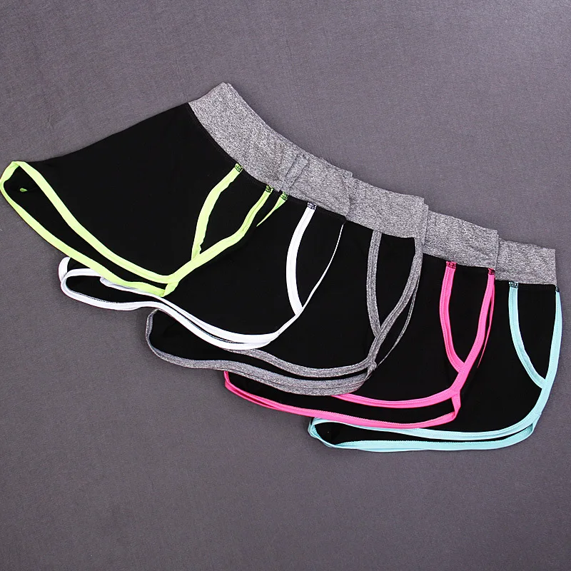 Женские шорты для спортзала йоги женские тренировок фитнеса бега упражнений