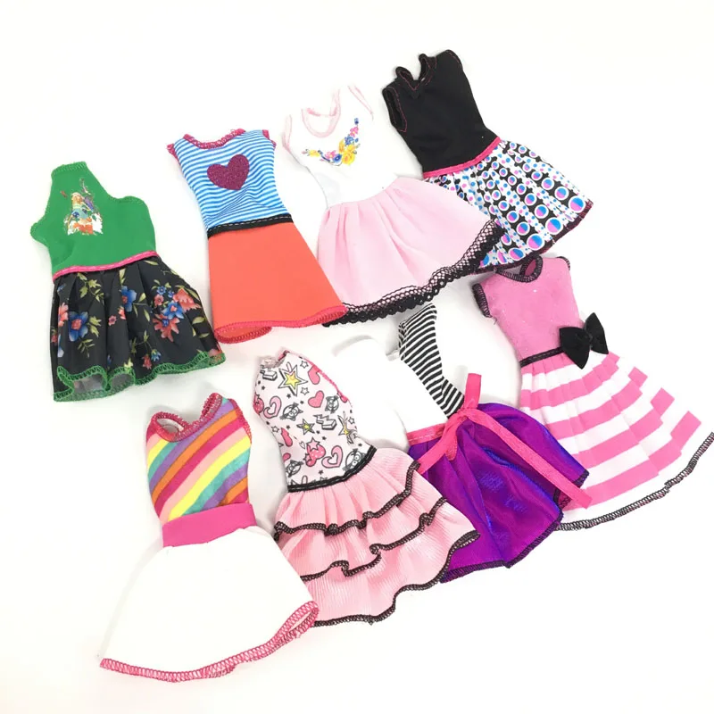 5 шт./лот handmake одежда аксессуары для куклы barbie blythe princess бальные платья toys подарок