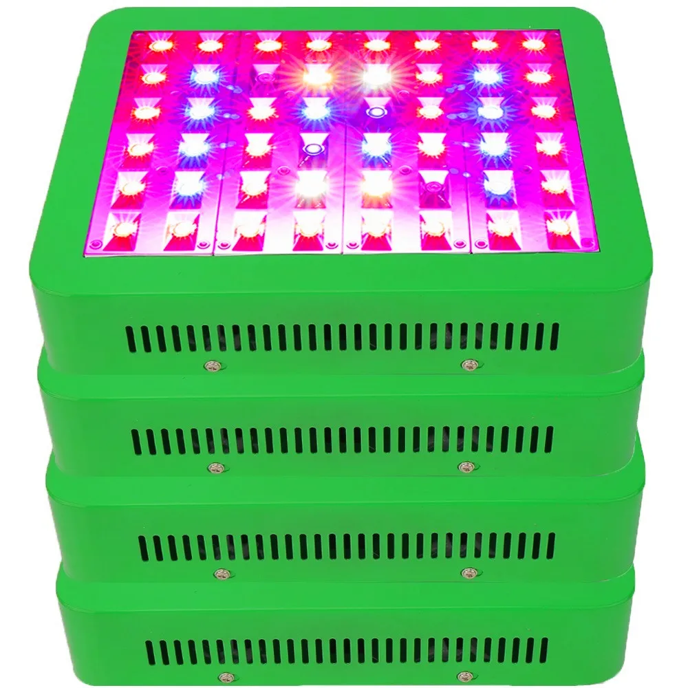 

4PCS Reflector 300W LED Grow Light Full Spectrum 3Lighting mode LED Plant Lamp For Greenhouse Grow Box Hydroponics Indoor Plants