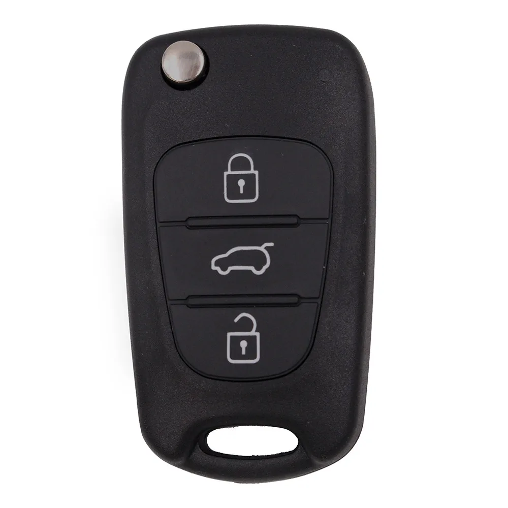 Дистанционный ключ брелок Keyecu с 3 кнопками 433 МГц 80 бит 4D60 чип для Hyundai IX35 I20 2014 2015 2016