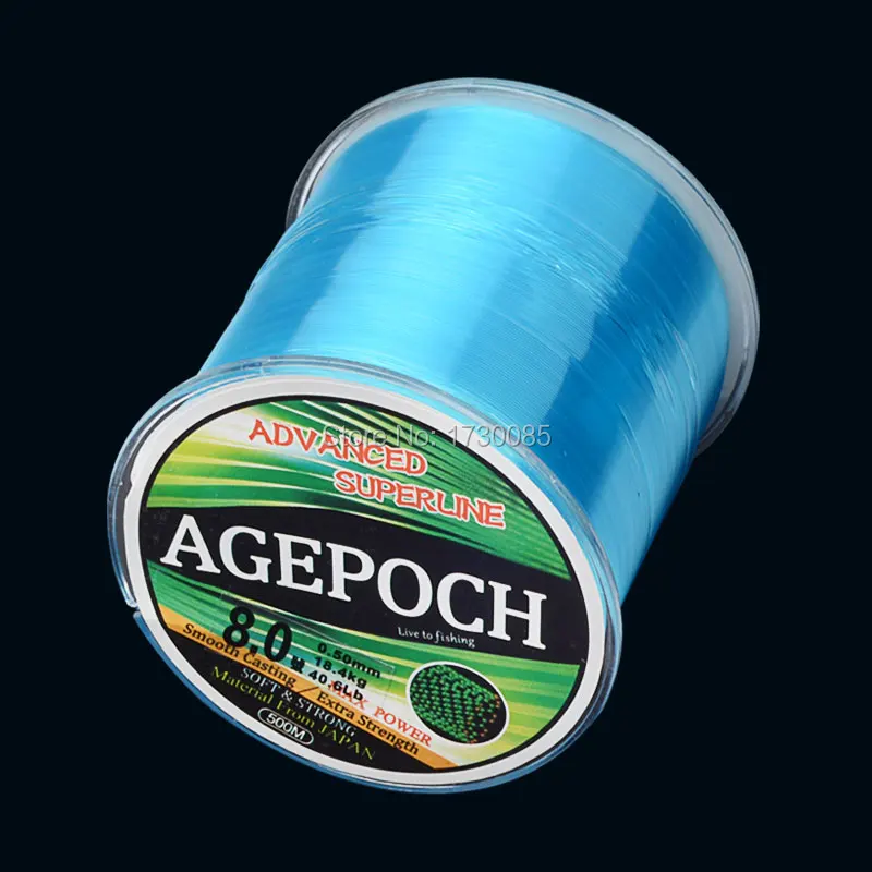 Agepoch 500 м Япония NT30 материал лидер свинцовая нейлоновая леска из мононити
