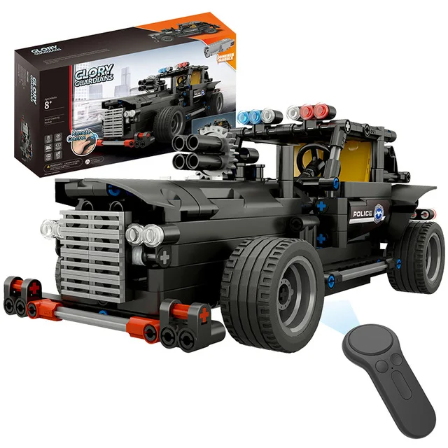 Пульт дистанционного управления полицейский Hummer совместимый LegoING Technic Car City RC