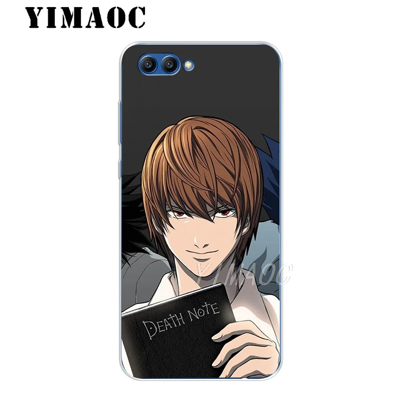 Light YAGAMI Death Note Soft Case for Huawei Mate 30 20 P30 P20 P10 P9 P8 2015 2016 2017 P Smart Lite Pro |