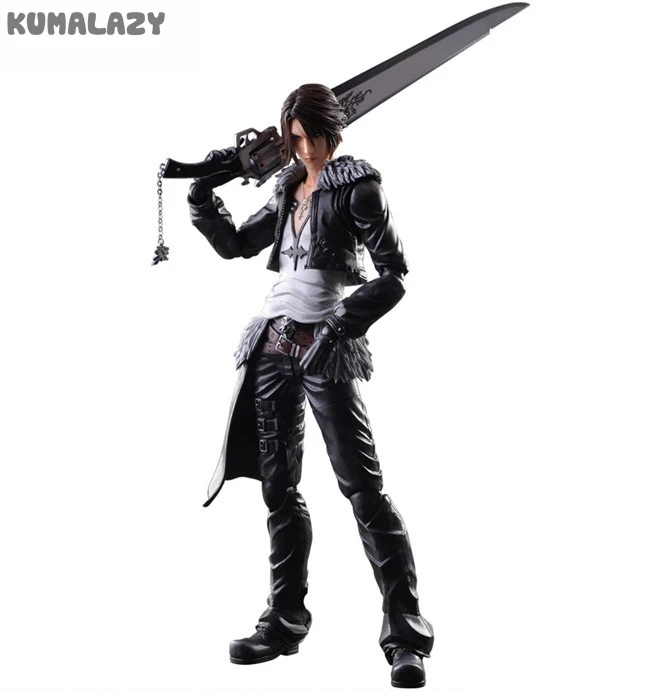 Игра Final Fantasy Figure VII Squall Leonhart фигурка PA Play Arts Kai 27 см ПВХ кукла игрушки|play arts kai|arts